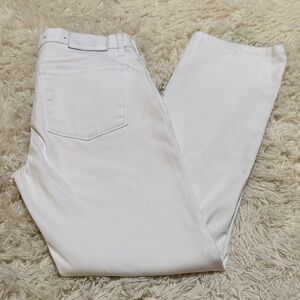 Ralph Lauren Women's White Straight Leg Jeans